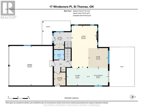 17 Windemere Place St. Thomas ON N5R 6H3