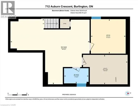 712 Auburn Crescent Burlington ON L7L 5B2