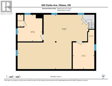 624 Clarke Avenue Ottawa ON K1K 0Y7