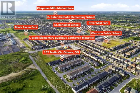 107 Teelin Circle Ottawa ON K2J 6T8