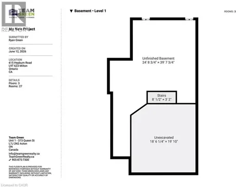 615 Hepburn Road Milton ON L9T 8Z6