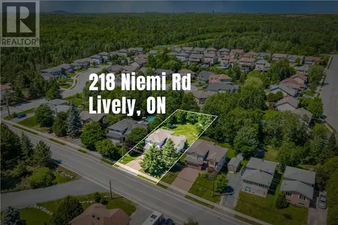 218 Niemi Road Lively ON P3Y 1G3
