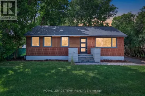 126 David Drive Ottawa ON K2G 2N9