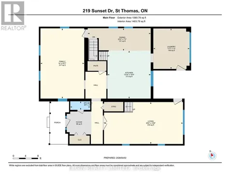 219 Sunset Drive St. Thomas ON N5R 3C2