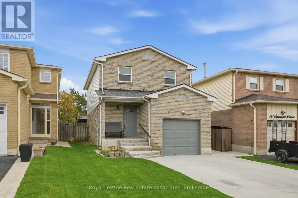 8 Sparrow Court Brampton (fletcher's Creek South) ON L6Y 3P3
