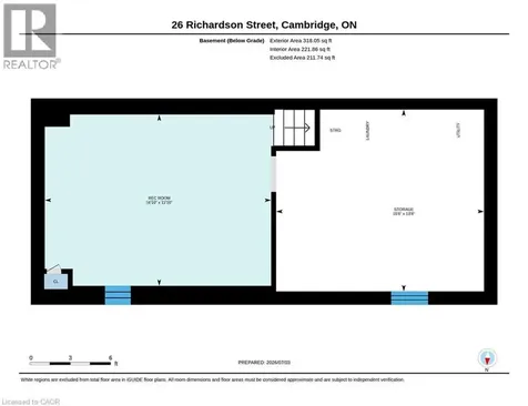 26 Richardson Street Cambridge ON N1S 2P3