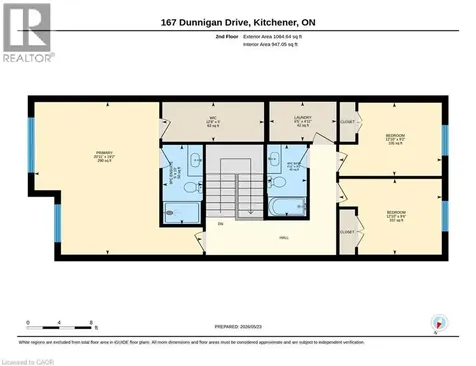 167 Dunnigan Drive Kitchener ON N2B 0B1