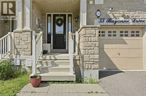 33 Bayonne Drive Stoney Creek ON L8J 0L2