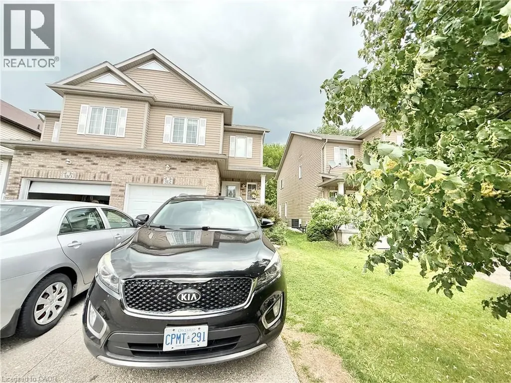 312 Tagge Crescent Kitchener ON N2K 3R7