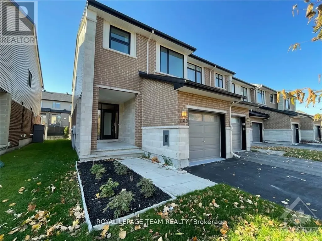 1189 Tischart Crescent Ottawa ON K2T 0G7