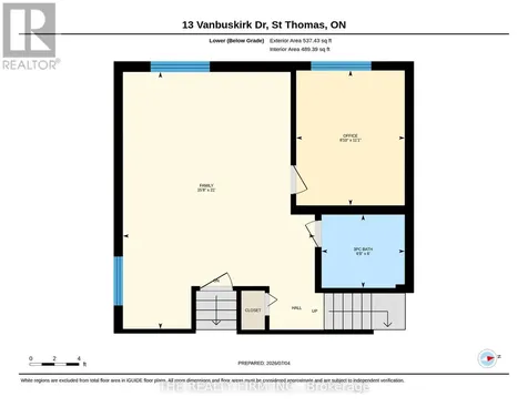 13 Vanbuskirk Drive St. Thomas ON N5R 4Z1
