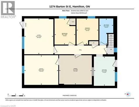 1274 Barton Street East Hamilton ON L8H 2W1