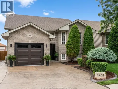 2408 Waterford Avenue Windsor ON N8P 1S1
