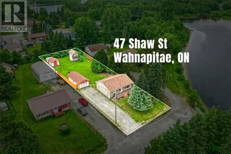 47 Shaw Street Wahnapitae ON P0M 3C0