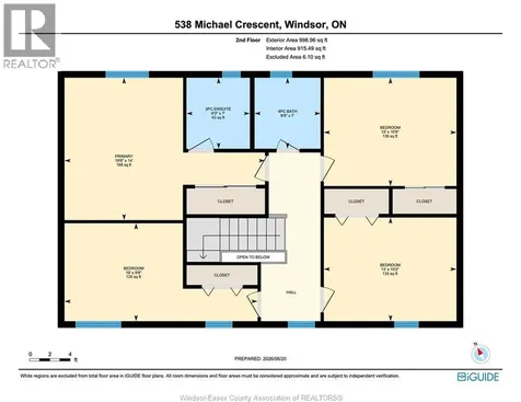 538 Michael Crescent Lasalle ON N9J 3B9