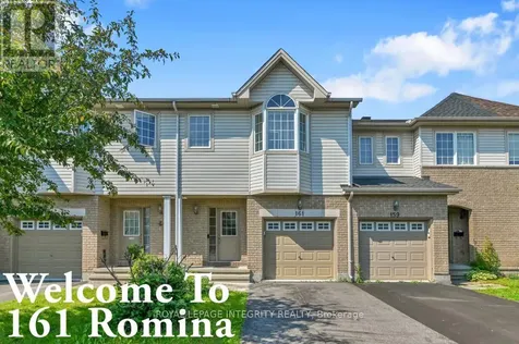 161 Romina Street Ottawa ON K2S 0J3