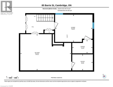 85 Barrie Street Cambridge ON N1S 3B1