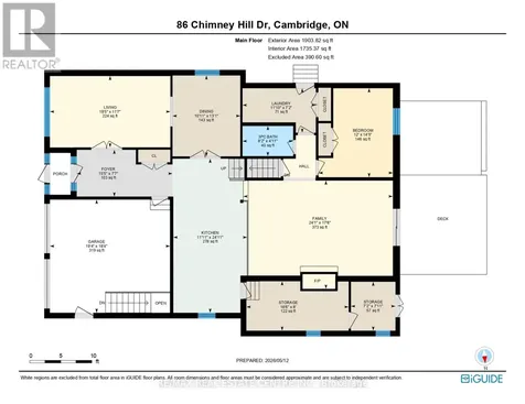 86 Chimney Hill Drive Cambridge ON N1T 1H3