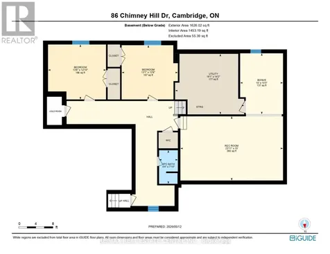 86 Chimney Hill Drive Cambridge ON N1T 1H3