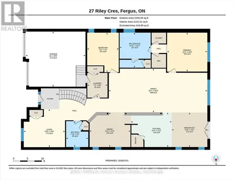 27 Riley Crescent Centre Wellington (fergus) ON N1M 0C1