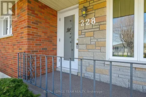 228 Laframboise Avenue Cornwall ON K6H 3E7
