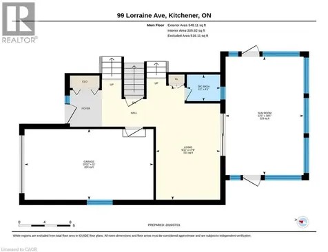 99 Lorraine Avenue Kitchener ON N2B 2N1