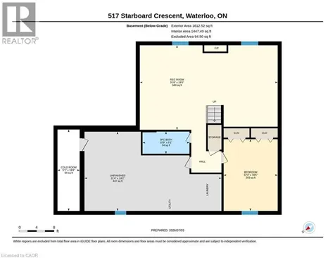 517 Starboard Crescent Waterloo ON N2K 4G5