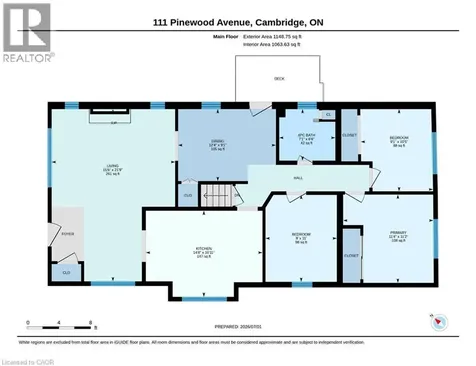 111 Pinewood Avenue Cambridge ON N3H 2M3