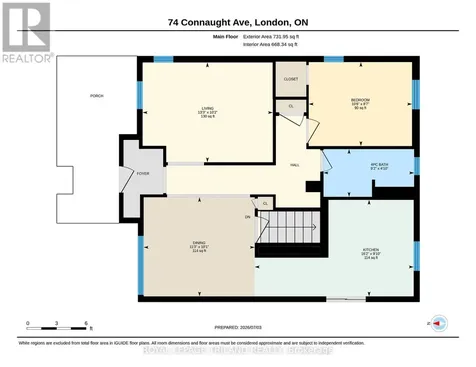 75 Connaught Avenue London East (east G) ON N5Y 3A5