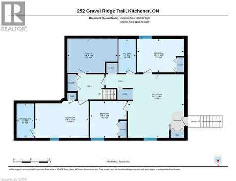 252 Gravel Ridge Trail Kitchener ON N2E 0C5