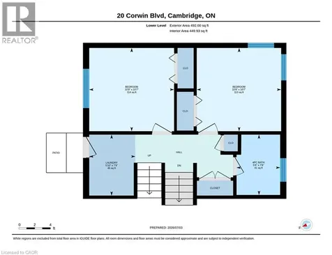 20 Corwin Boulevard Cambridge ON N1S 3L3