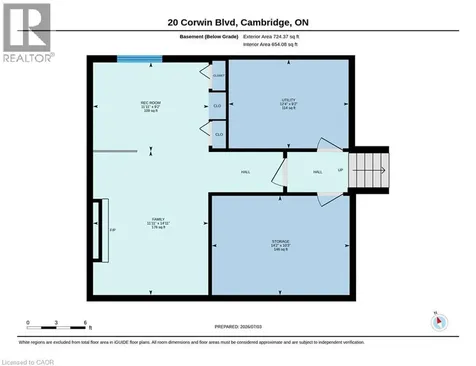 20 Corwin Boulevard Cambridge ON N1S 3L3