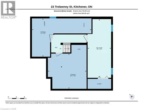 23 Trelawney Street Kitchener ON N2N 3A8