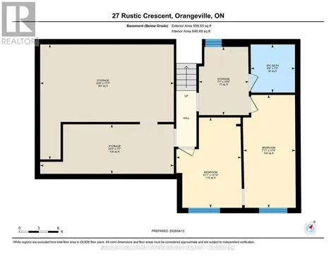27 Rustic Crescent Orangeville ON L9W 1T1