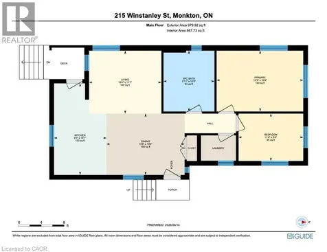 215 Winstanley Street Monkton ON N0K 1P0