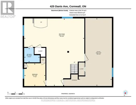 425 Danis Avenue Cornwall ON K6H 5G2