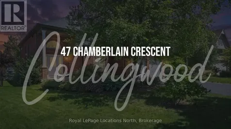 47 Chamberlain Crescent Collingwood ON L9Y 0C9