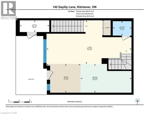142 Daylily Lane Kitchener ON N2R 0L7