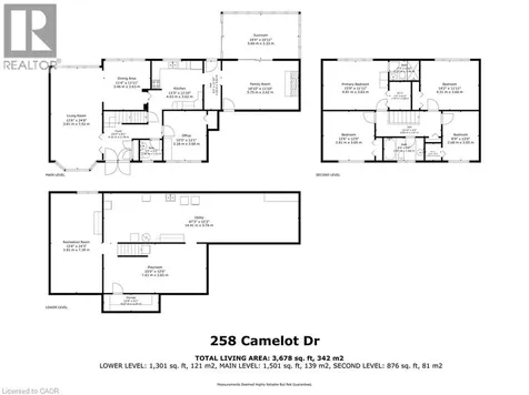 258 Camelot Drive Burlington ON L7L 2G1