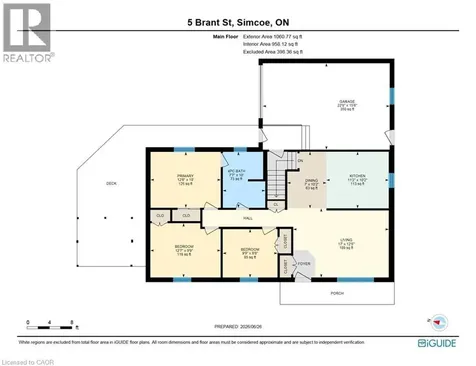 5 Brant Street Simcoe ON N3Y 5G2