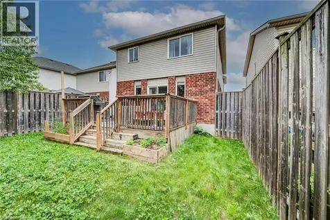 166 Peach Blossom Crescent Kitchener ON N2E 3Z6