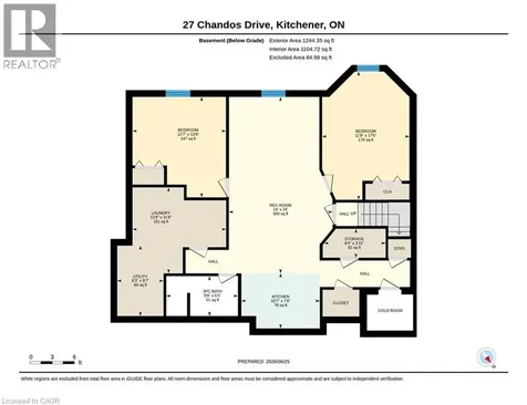 27 Chandos Drive Kitchener ON N2A 3C2