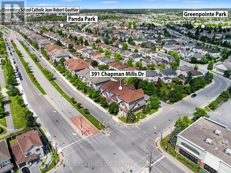 391 Chapman Mills Drive Ottawa ON K2J 0M7
