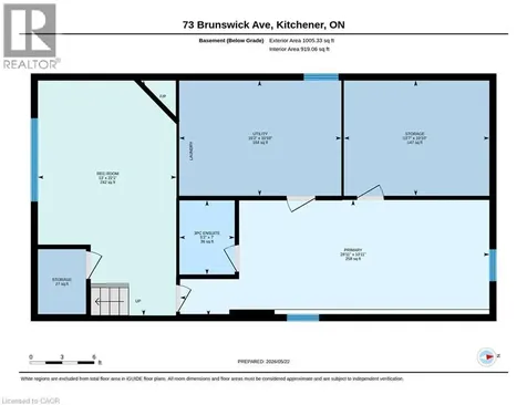 73 Brunswick Avenue Kitchener ON N2H 4E7