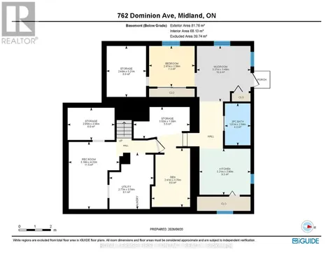 762 Dominion Avenue Midland ON L4R 1S3