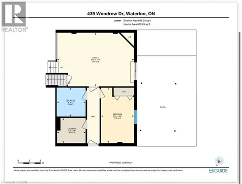 439 Woodrow Drive Waterloo ON N2T 2V6