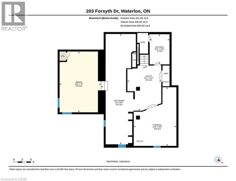 203 Forsyth Drive Waterloo ON N2L 1A1