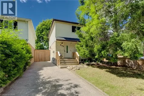 316 Ristau Place Kitchener ON N2E 3B2