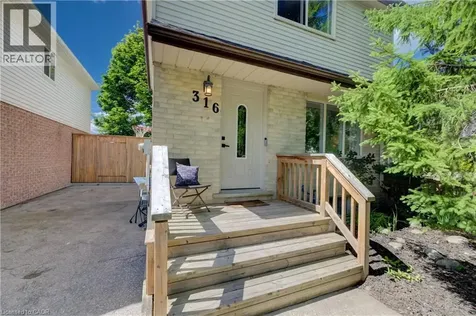 316 Ristau Place Kitchener ON N2E 3B2