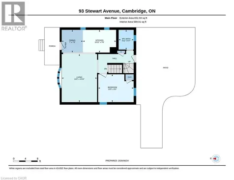 93 Stewart Avenue Cambridge ON N1R 2V1